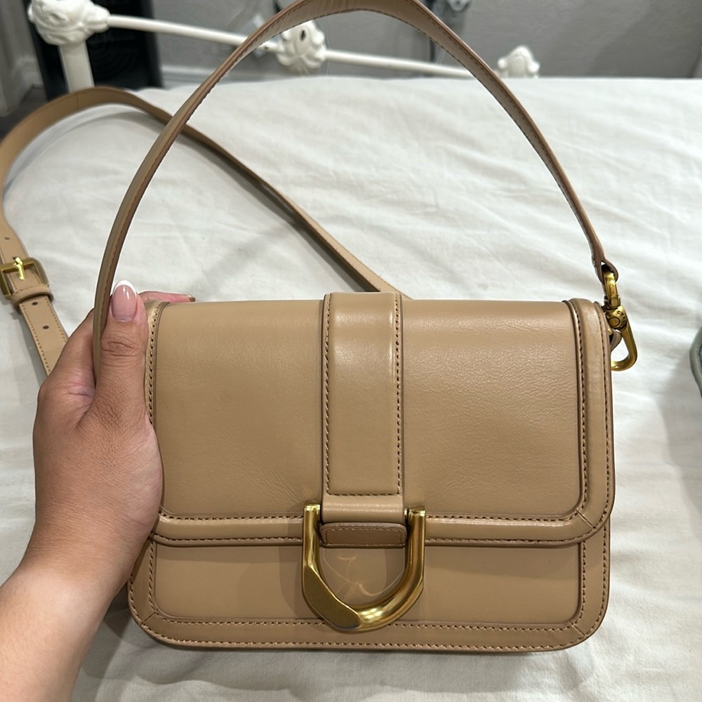 Charles & Keith Tan Crossbody Bag